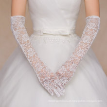 Aoliweiya Acessórios para Casamento Lace Bridal Glove